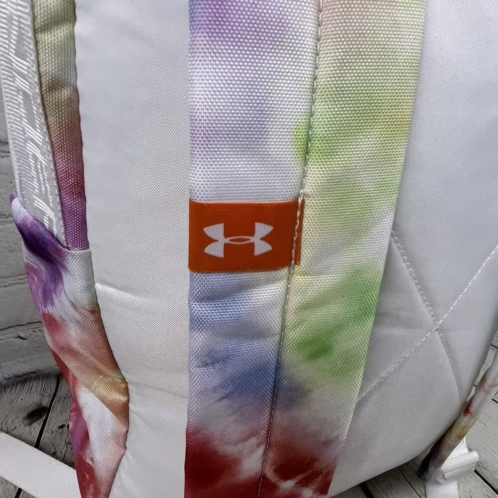 Under Armour UA Loudon Backpack Tie Dye Colorful School Laptop Book Bag